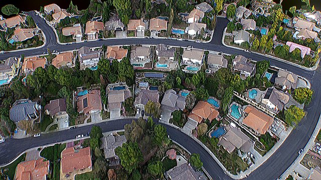 A neighborhood in Porter Ranch 3D Model