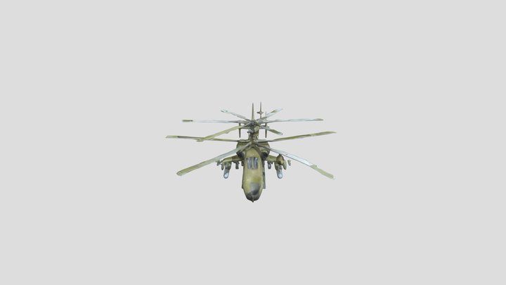Helicopter 3D Model