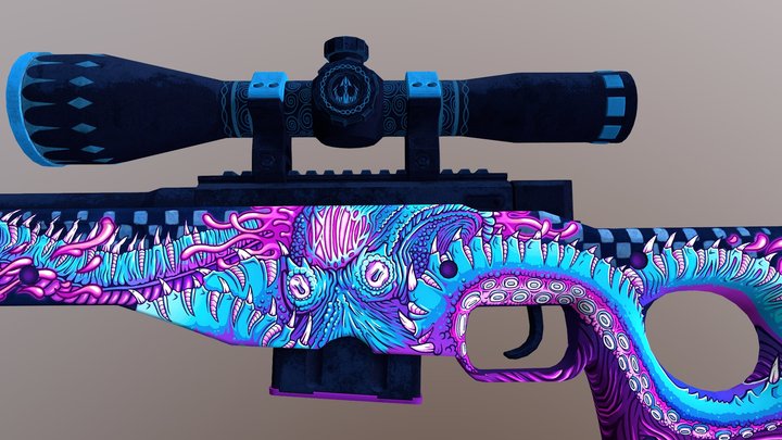 AWP | Deep Sea 3D Model