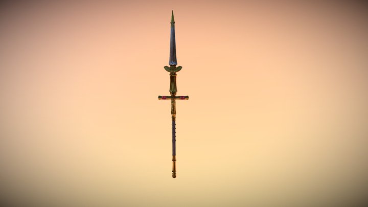 Dragonslayer Spear 3D Model