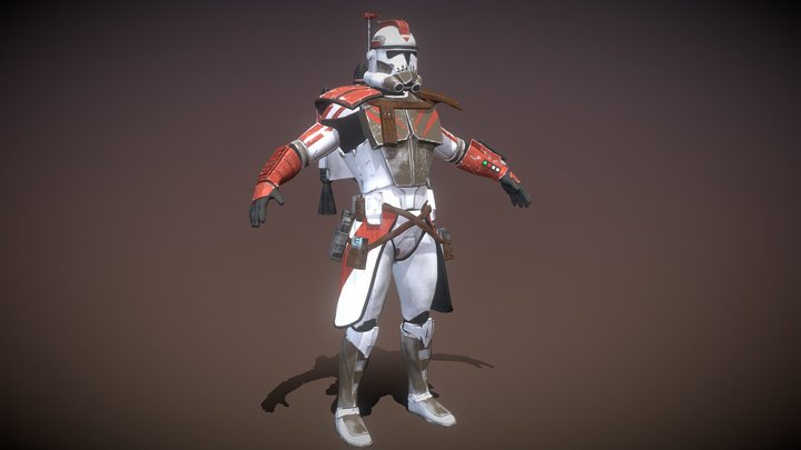 Arc Clone Trooper 3D Model