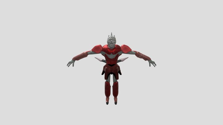 Smith_Vidar UV's & Texture 3D Model