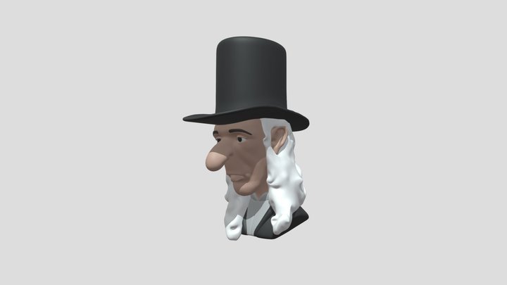Gentleman – Kostenloses 3D-Modell STL