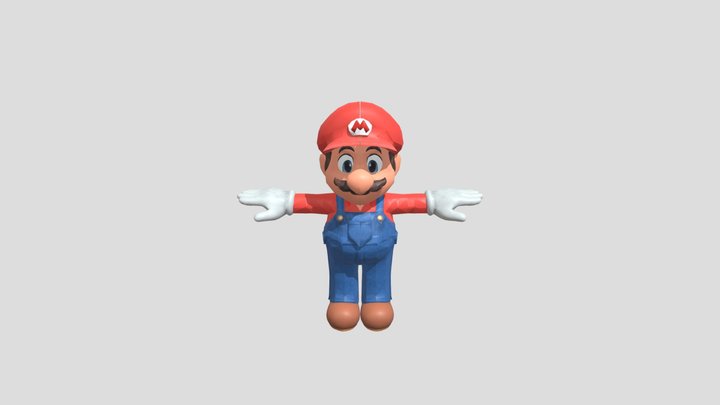 Mario (2023 Film) 3D Model