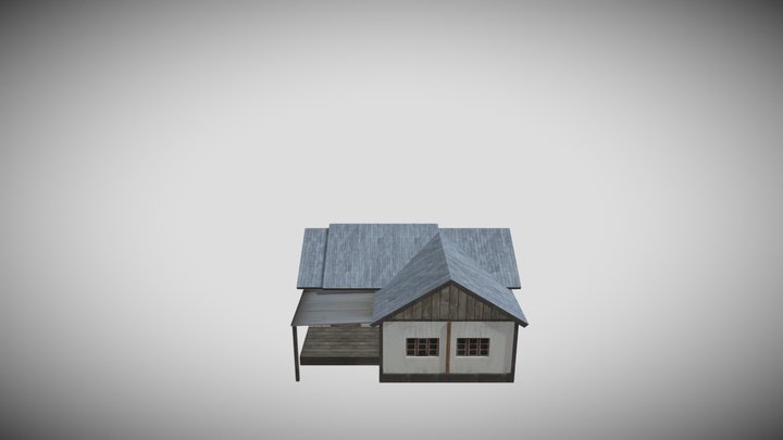 Village House 3D Model
