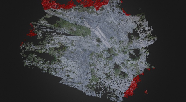 Photogrammétrie d'une falaise  3D Model