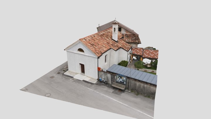 Chiesa di San Michele Arcangelo - Ignan (BL) 3D Model