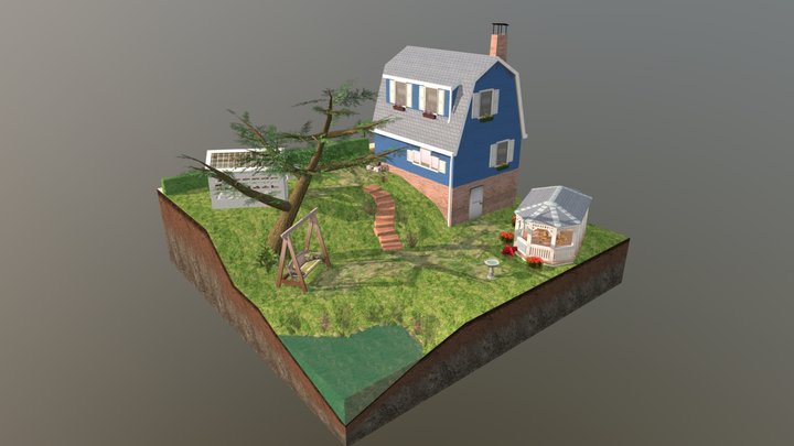 Diorama Endassignment 3D Model