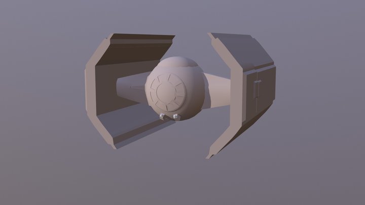 Tie- Fighter 3D Model