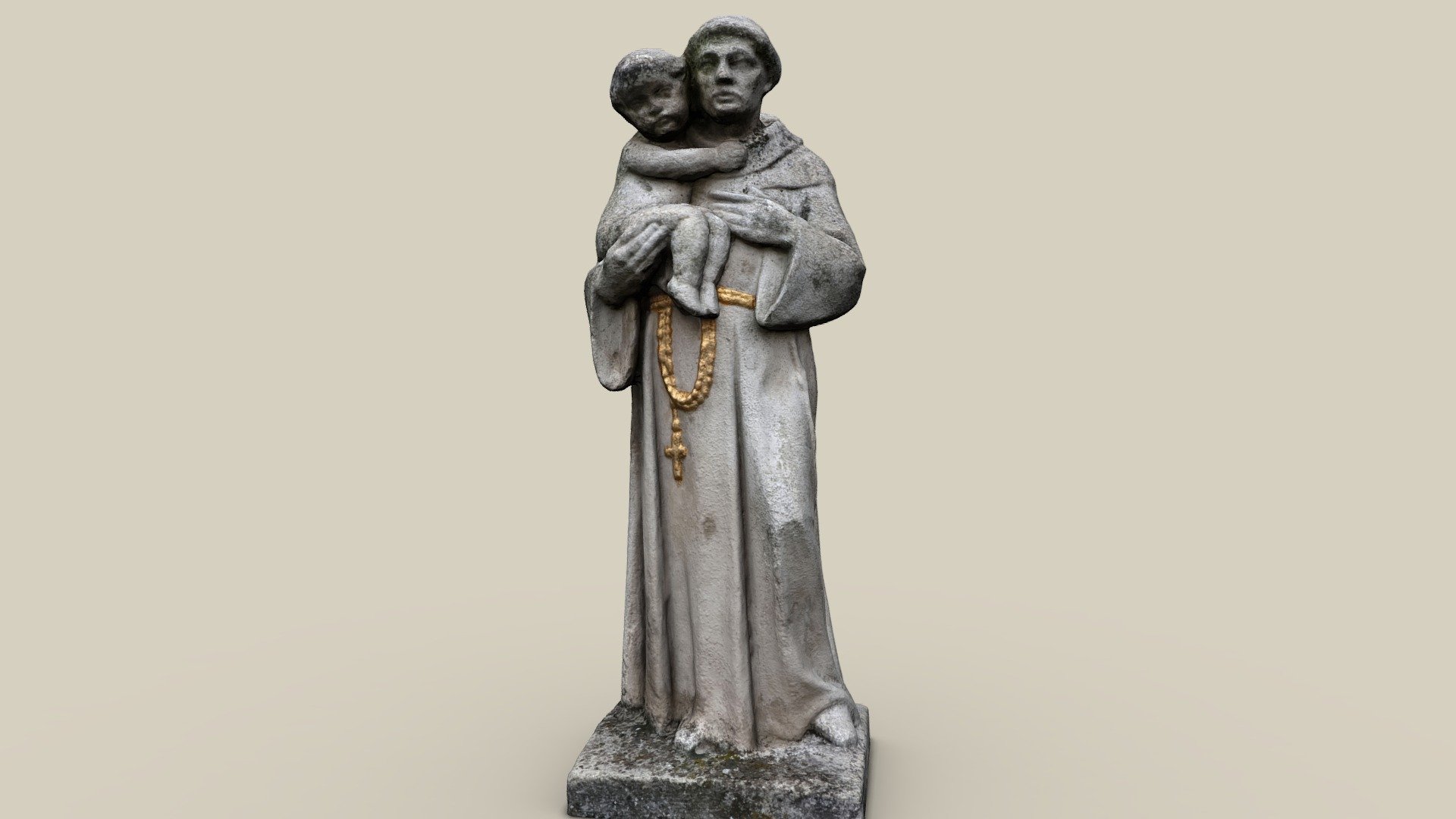 Hl. Antonius — Sketchfab embed 3D viewer