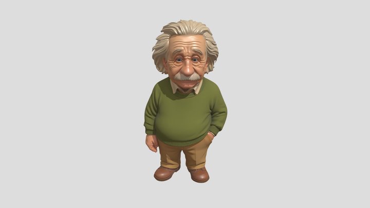 Einstein 3D Model