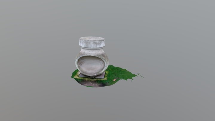 Burton Marmite pot 3D Model