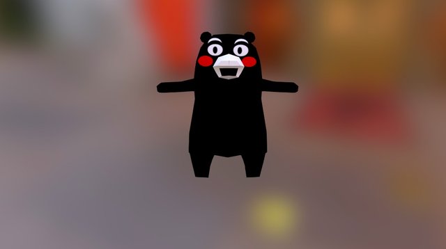 熊本的熊~~ 3D Model