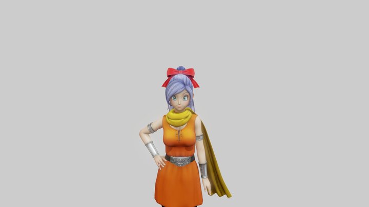 ドラゴンクエストX_メレアーデ 3D Model