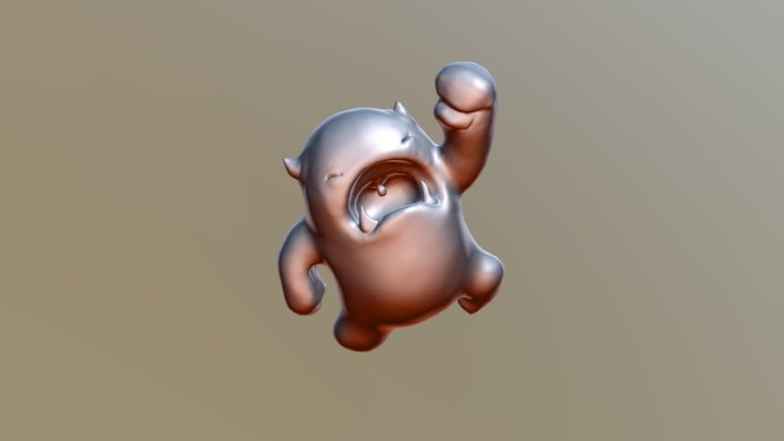 Melvin Sculpt 3D Model