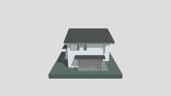 House-exterior 3D Model