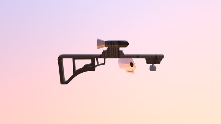 Final Weapon 3D Model