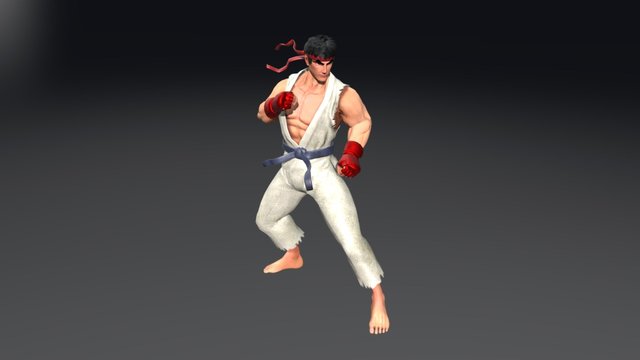 Ryu(revenge)2 3D Model