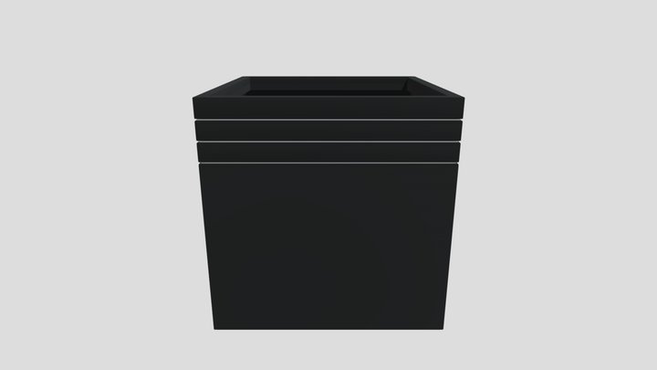 Baq Line-up Cube Matt 3D Model