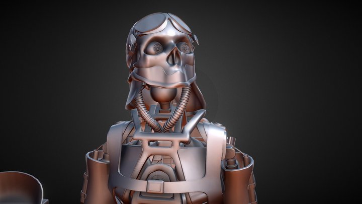 Wanderer 3D Model