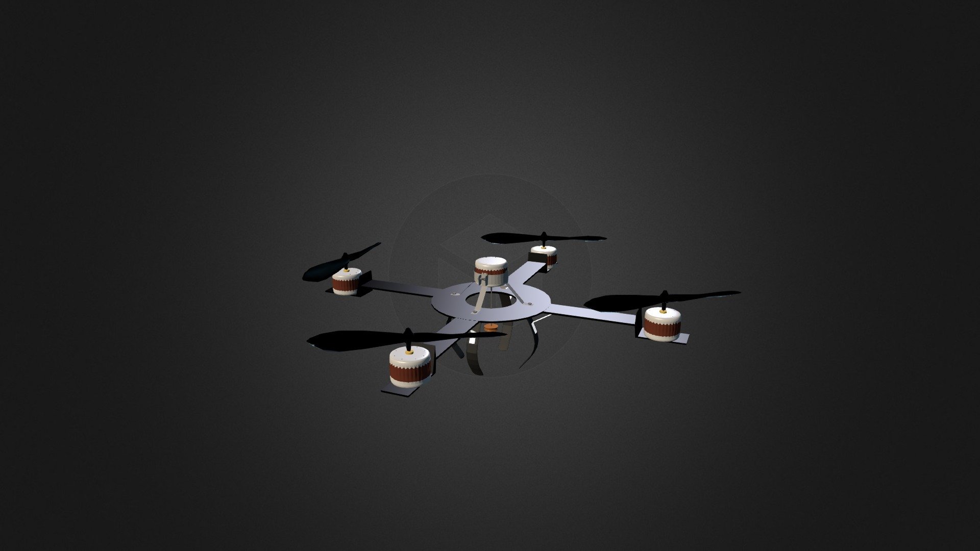 Quad Rotor Helicopter 3D model by kumaran shivam (kumaran3d