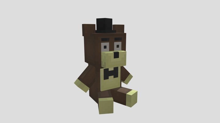 Freddy Plush 3D Model