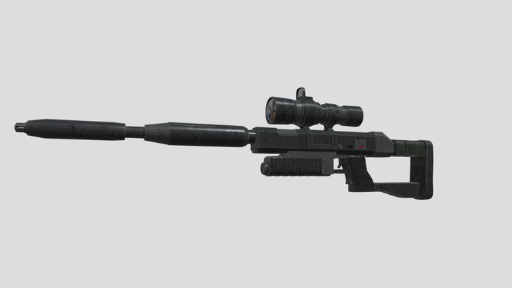 Firepuncher 773 Rifle 3D Model