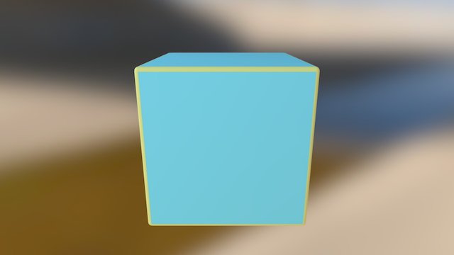 teste cubo 3D Model