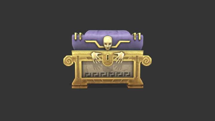 Treasure Chest 3D Model