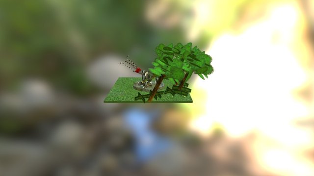 Ouch 3D Model
