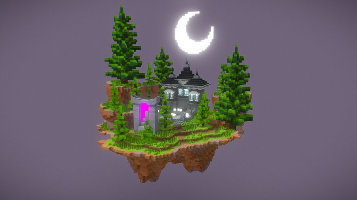 Moonlight Lobby 3D Model