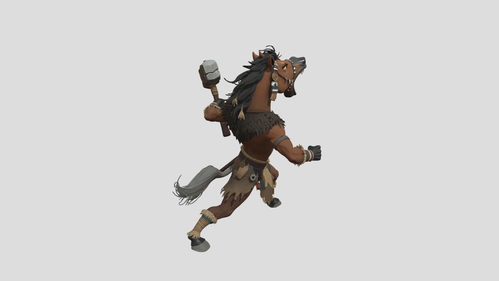 Centaur Warrior by Tripo