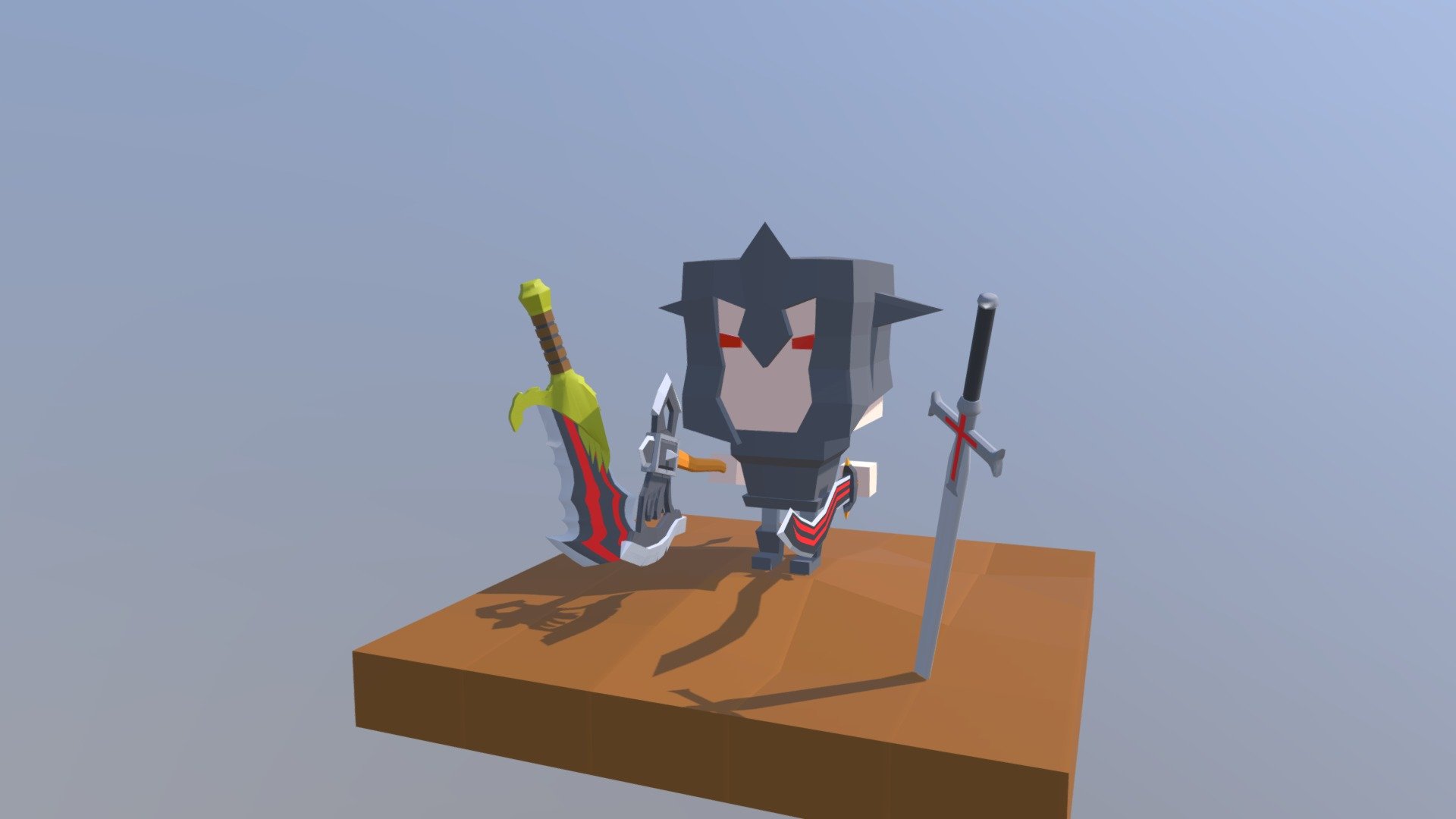 Guerrero - Low Poly
