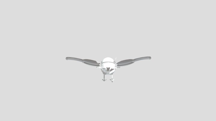05-17 機械鳥 3D Model