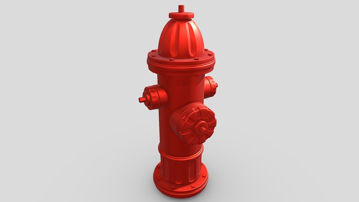 Hydrant from beginner 3D Model