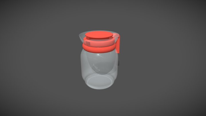 Water Jug 3D Model