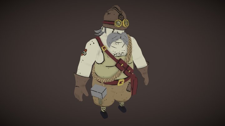 Valiant Soldier 3D Model