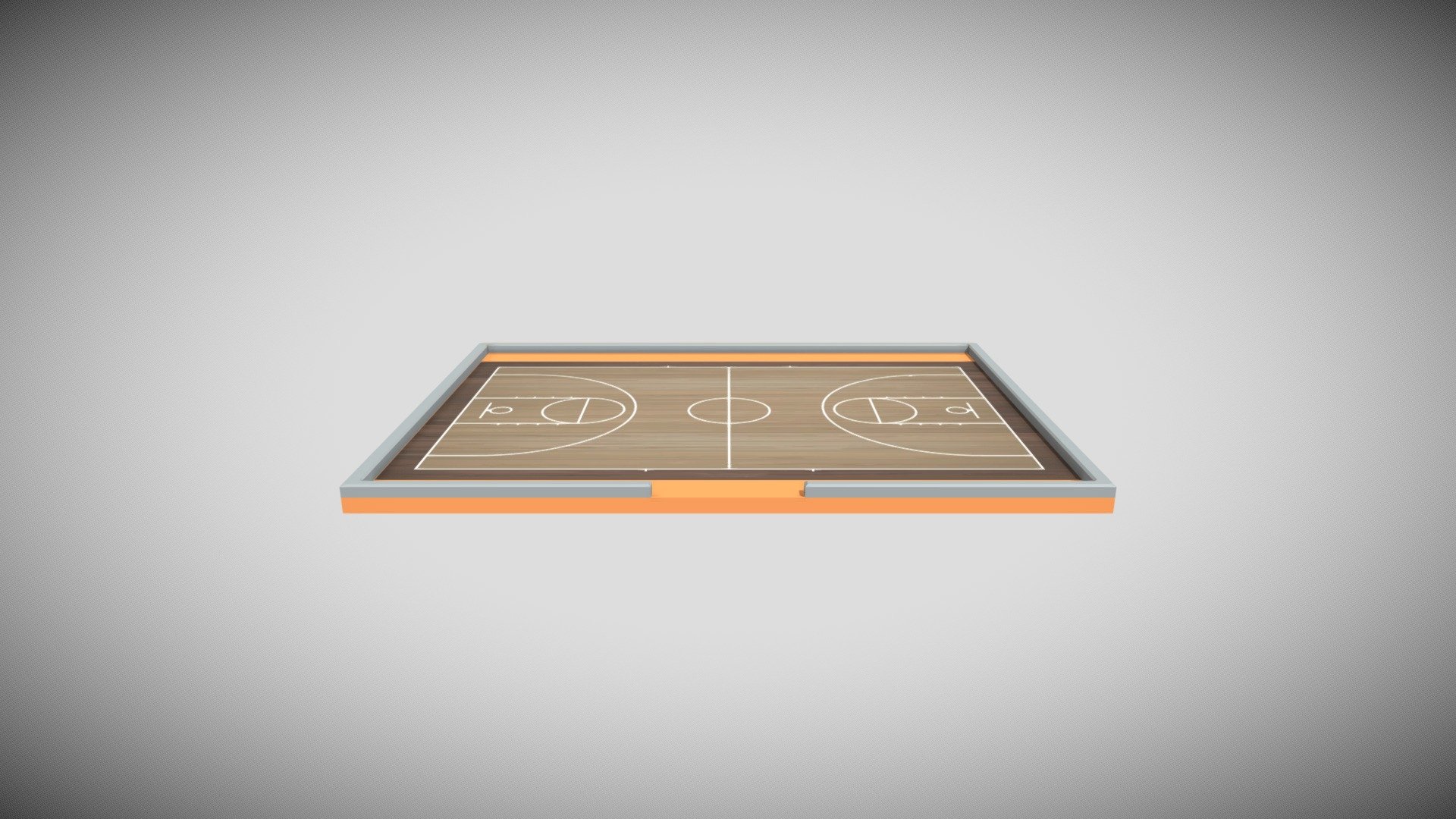 3D model Basketball Stadium - Cleveland Cavaliers VR / AR / low
