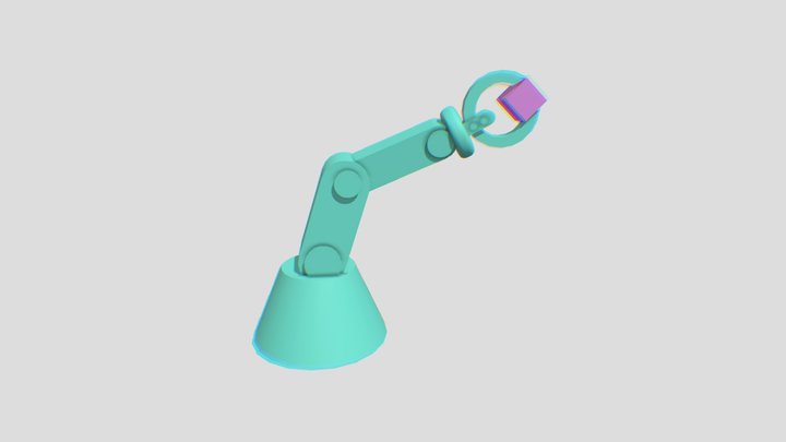 Robot Animation 3D Model