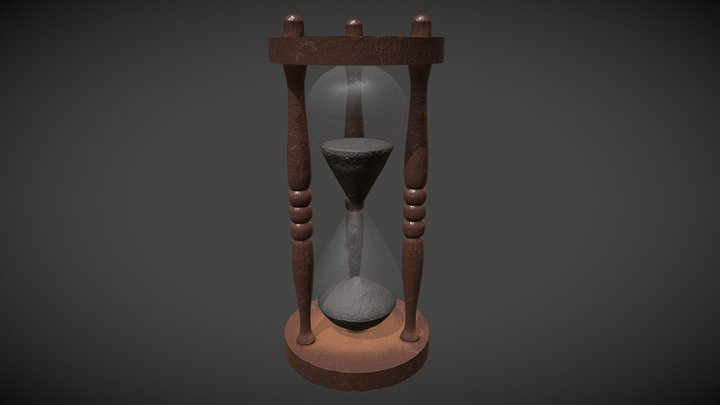 Hourglass Substance 3D Painter 3D Model