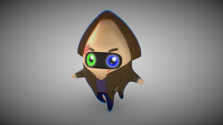 Creepypasta Blooper 3D Model