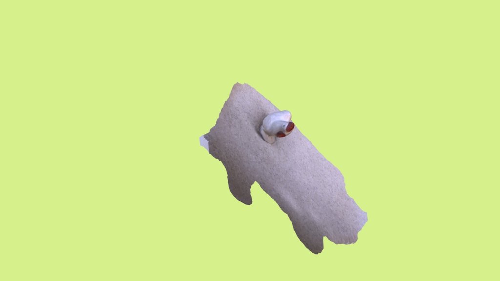 A porcelainous chicken