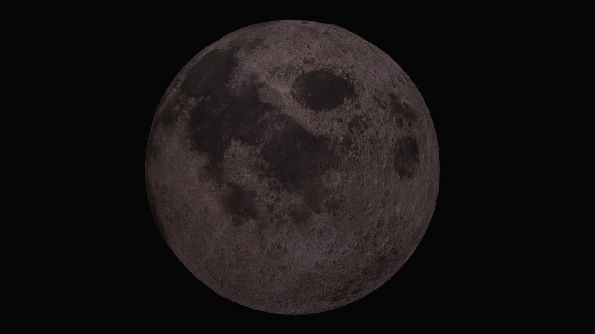 Downloadable High Quality Moon - Download Free 3d Model By Shark Fin 