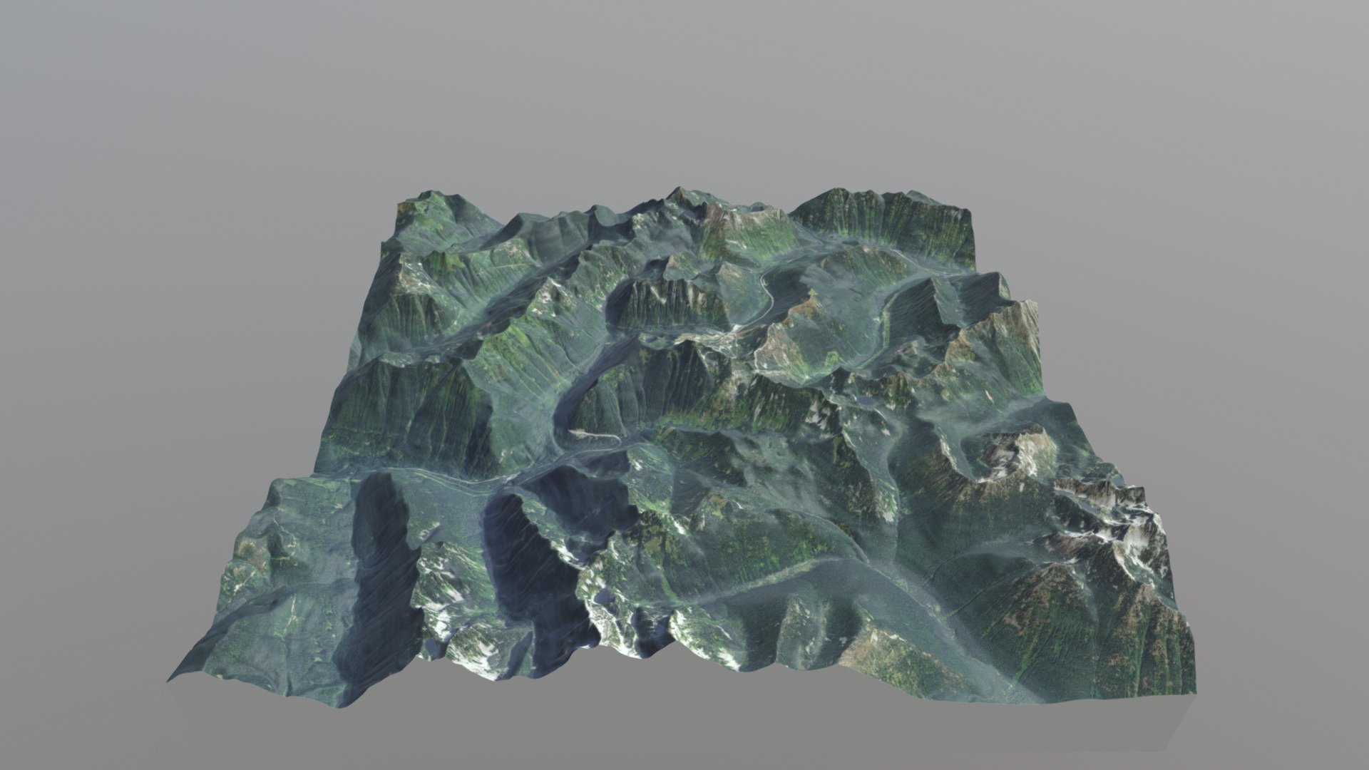Stevens Pass Map, 6"x6" (1100,000 Scale) 3D model by smartmAPPS [9cbabc1] Sketchfab