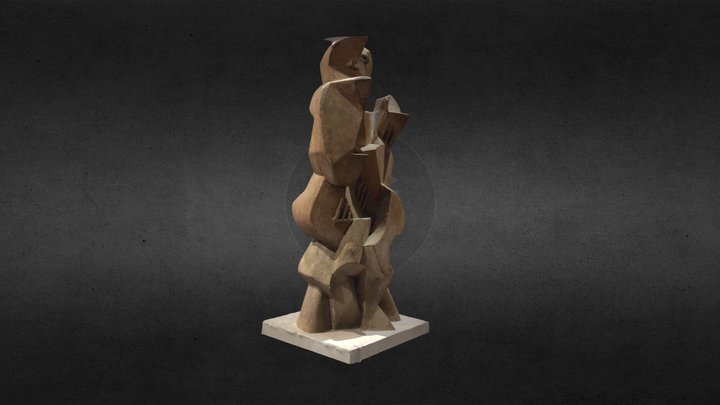 Escultura de Lipchitz - Sailor 3D Model