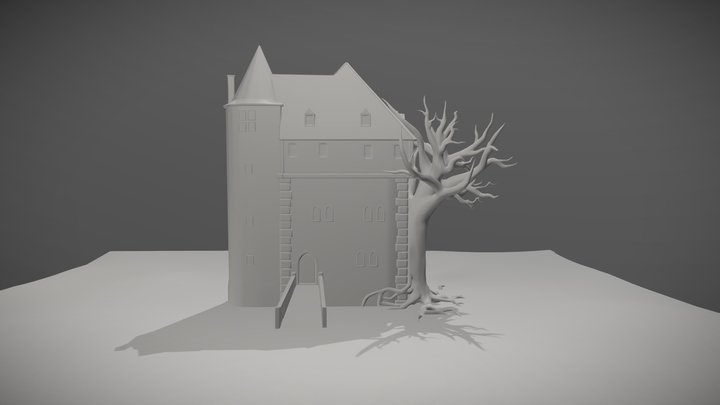 Sketch tree 3D Model