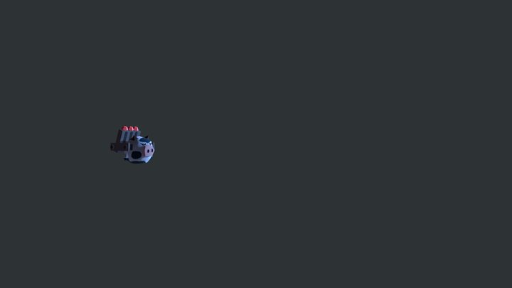 Bouncing Cow 3D Model