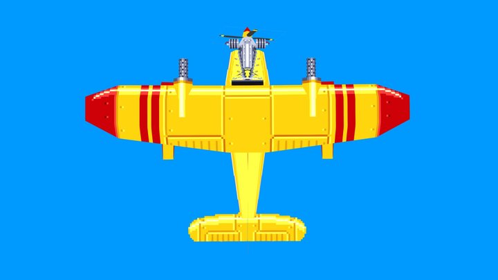 Sea Plane 3D Model