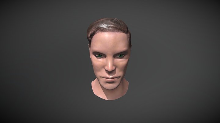 Waters Krystal Bust 3D Model