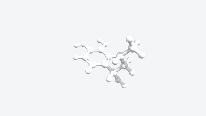 Epinephrine 3D Molecular Model — CAS 51-43-4